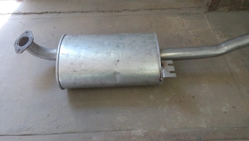 Isuzu Trooper глушитель