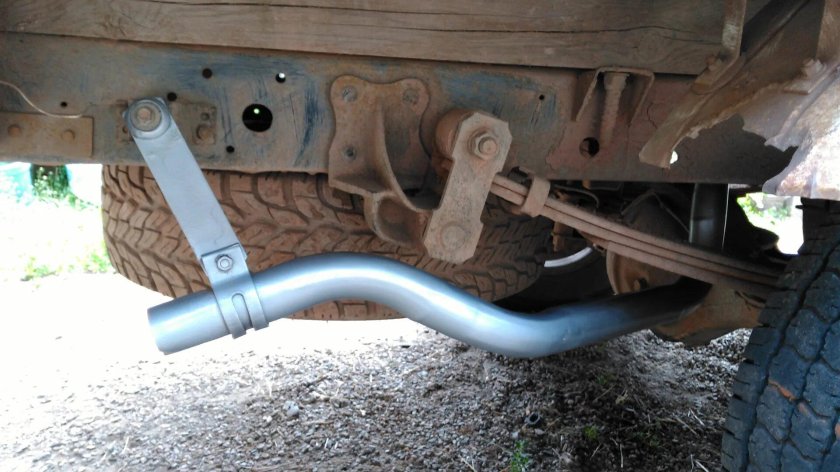 Гофра для глушителя Исузу Эльф