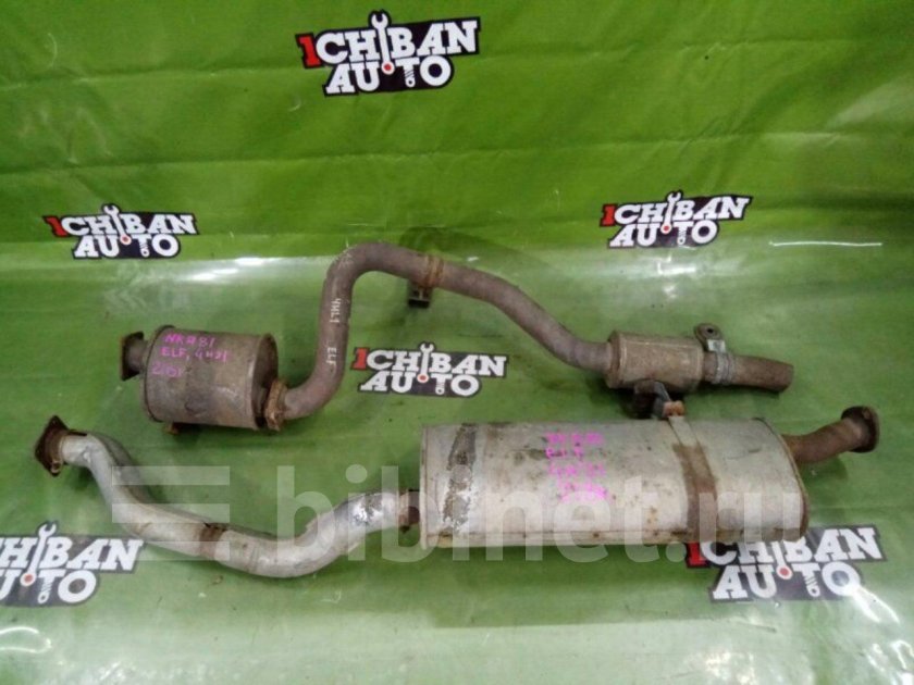 Глушитель Исузу Эльф