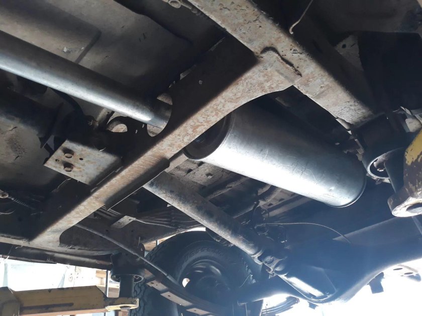 Выхлоп Исузу Трупер 3.2