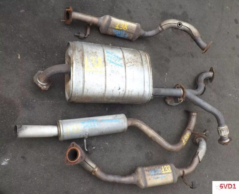 Глушитель Opel Frontera b 3.2