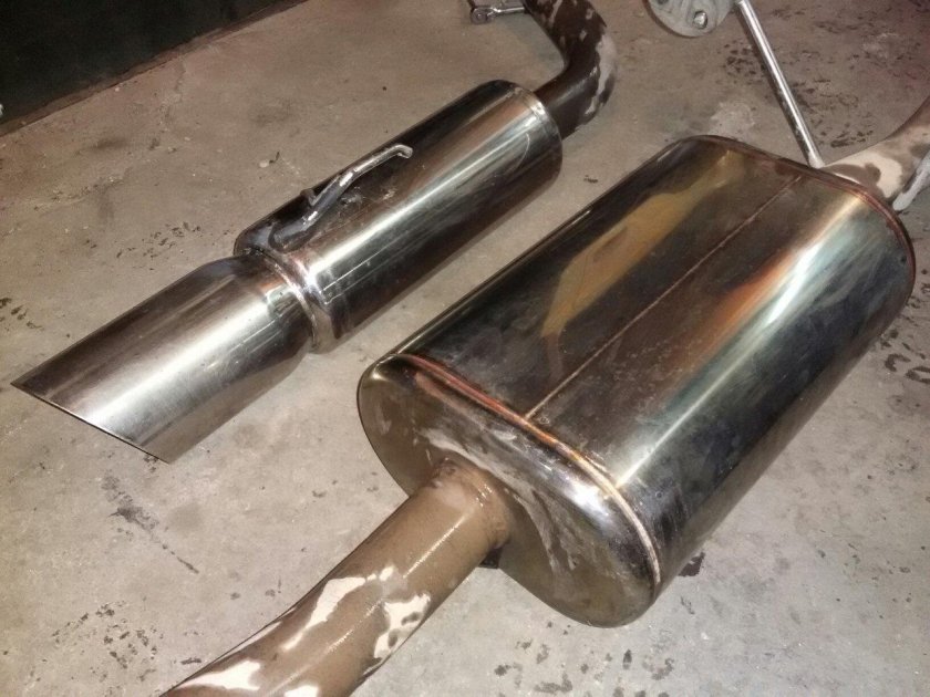 Глушитель Исузу Трупер