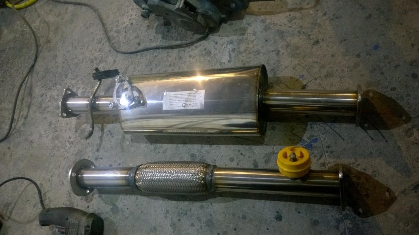 Глушитель Исузу Трупер