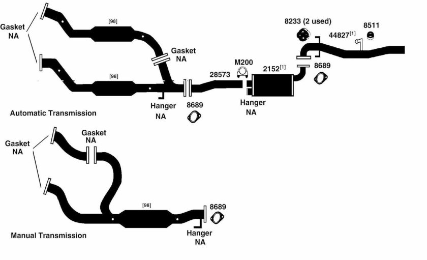 Система выхлопа Исузу родео 1991 год