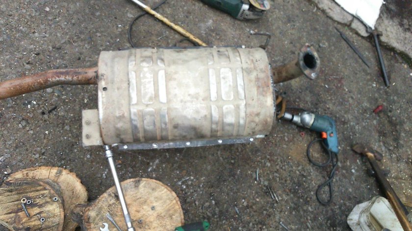 Глушитель Исузу Трупер 3,1 дизель