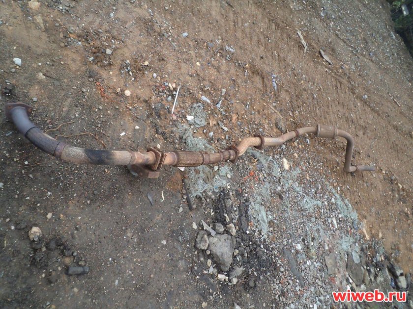 Глушитель Исудзу Эльф