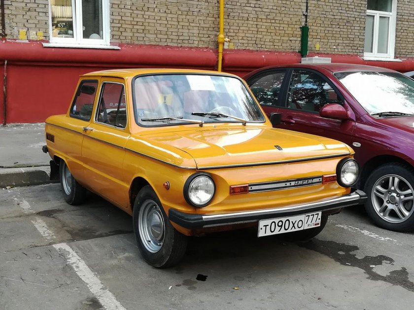 Машина Запорожец ЗАЗ 968 М