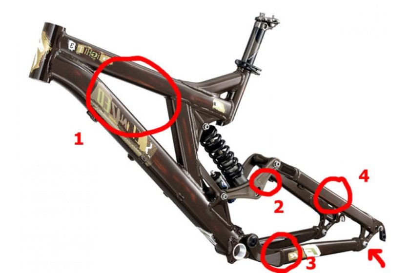 Китайская рама двухподвес