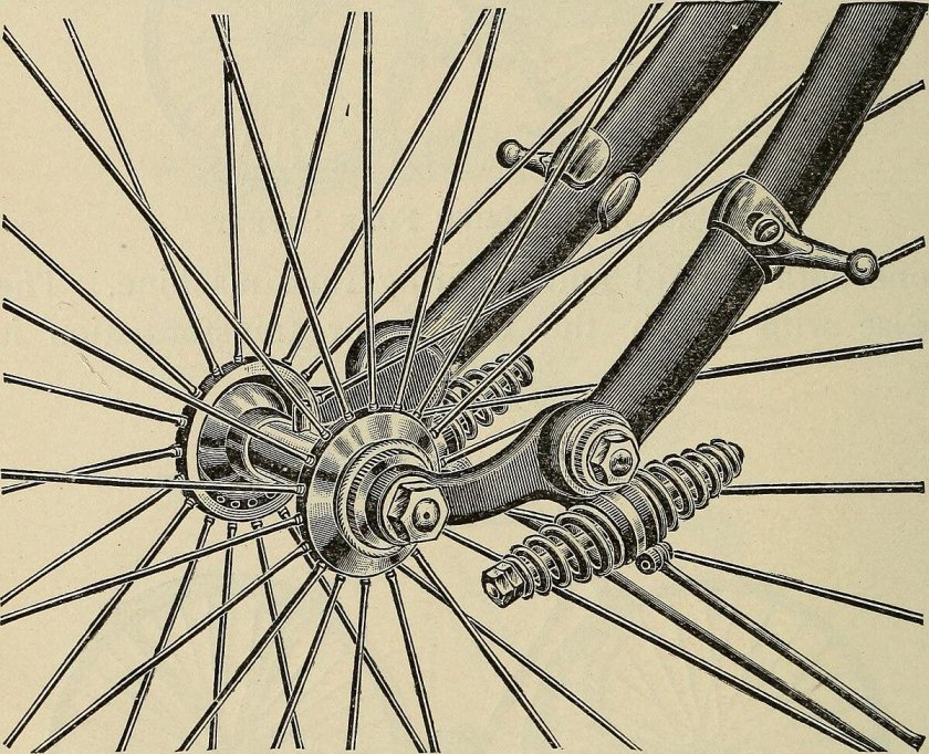 Передняя подвеска велосипеда