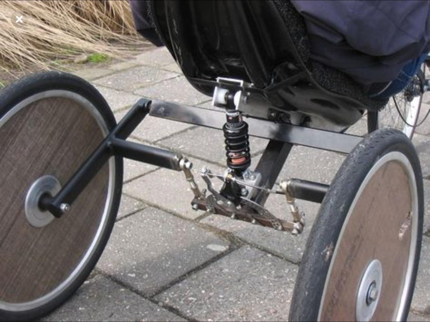 Tricycle Recumbent Trike Bike трехколесный