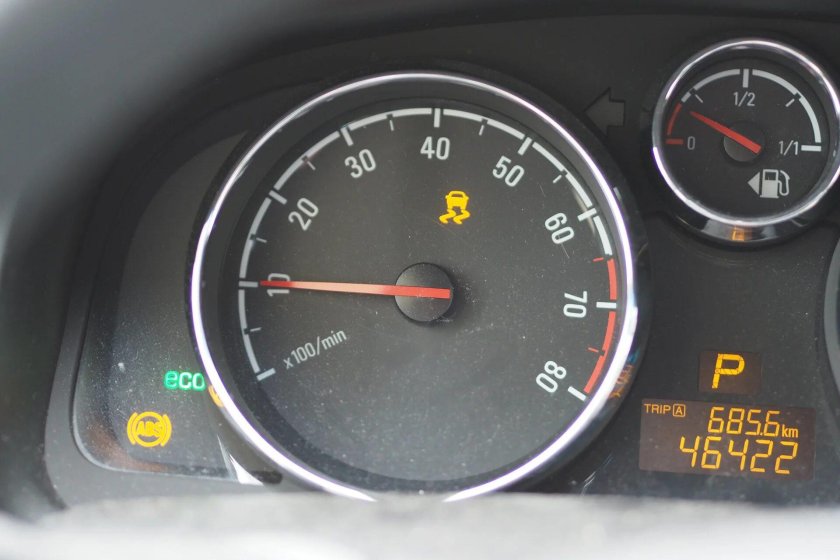 Opel Antara приборная панель