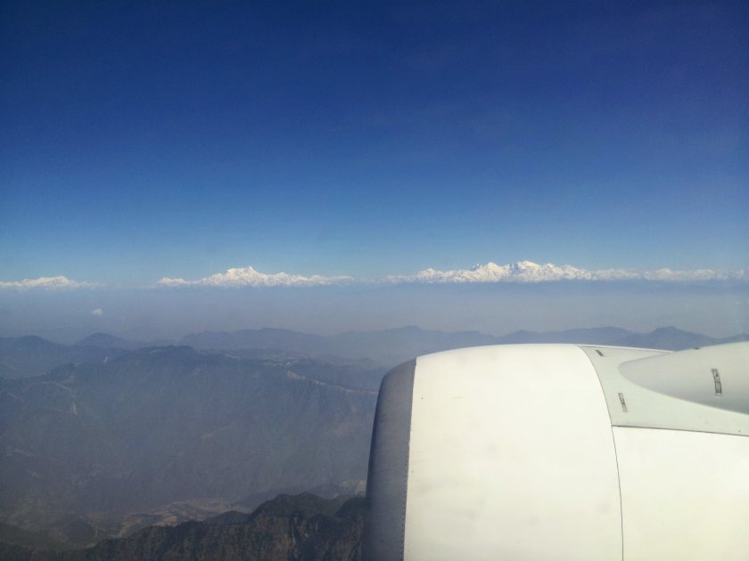 Гималаи с самолета