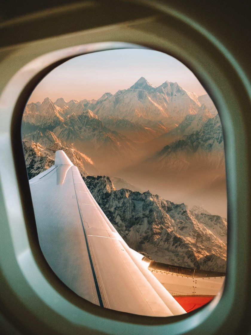 Эверест с самолета