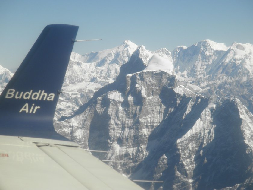 Эверест из самолета