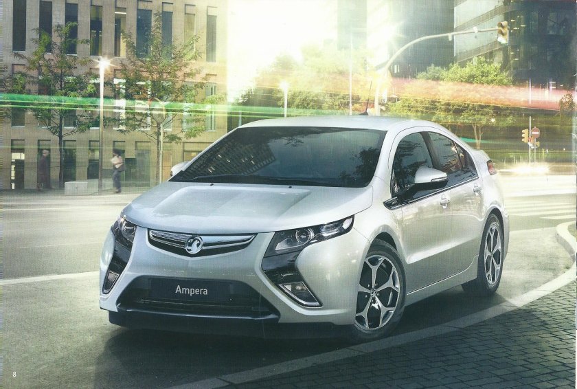 Opel электромобиль