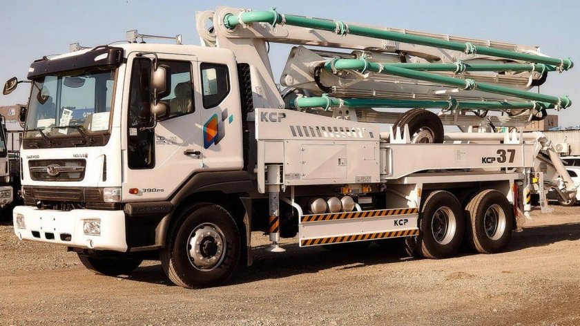 Автобетононасос Daewoo Novus