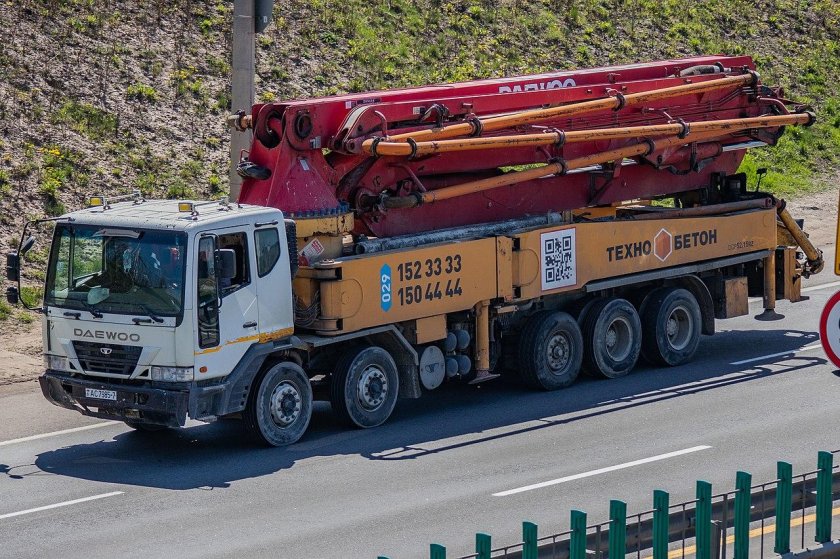 Daewoo Novus бетононасос