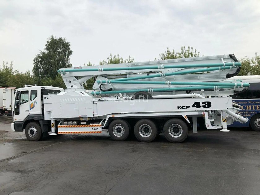 Автобетононасос Daewoo Novus