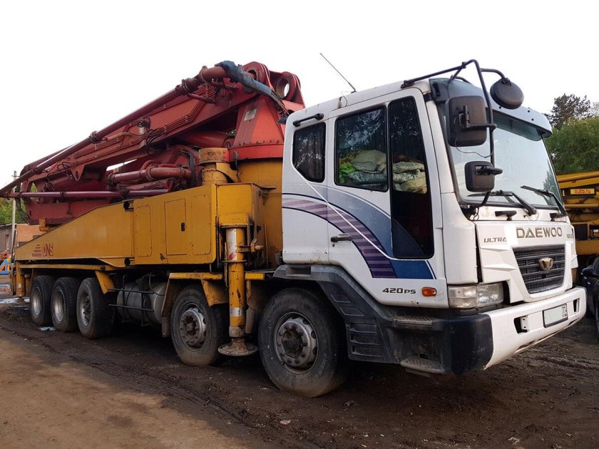 Автобетононасос 58153а КАМАЗ