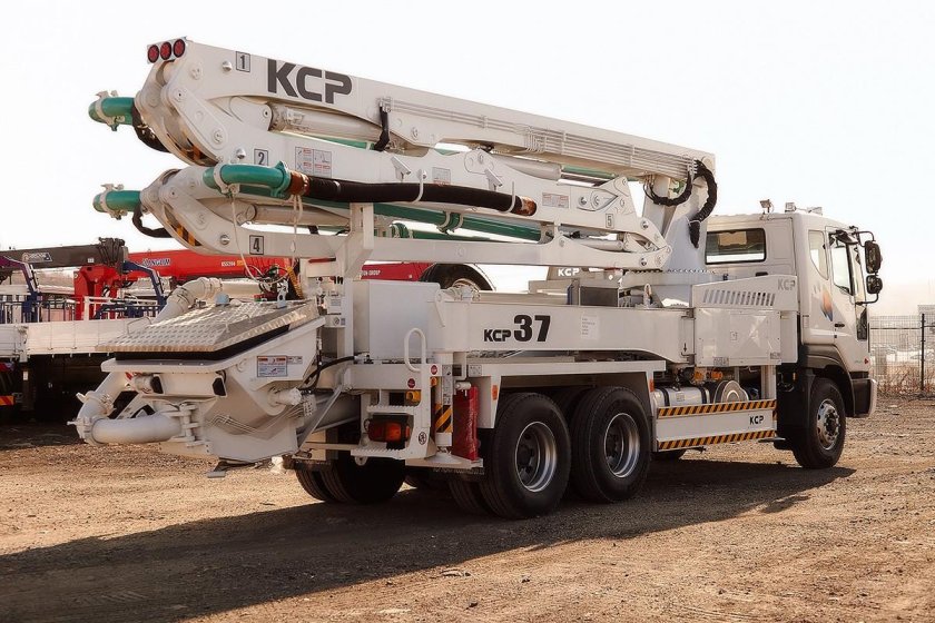 Автобетононасос Daewoo Novus