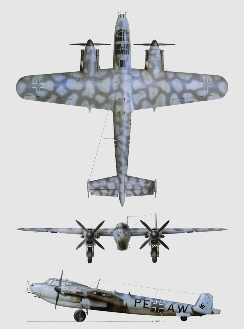 Бомбардировщик Дорнье do-217