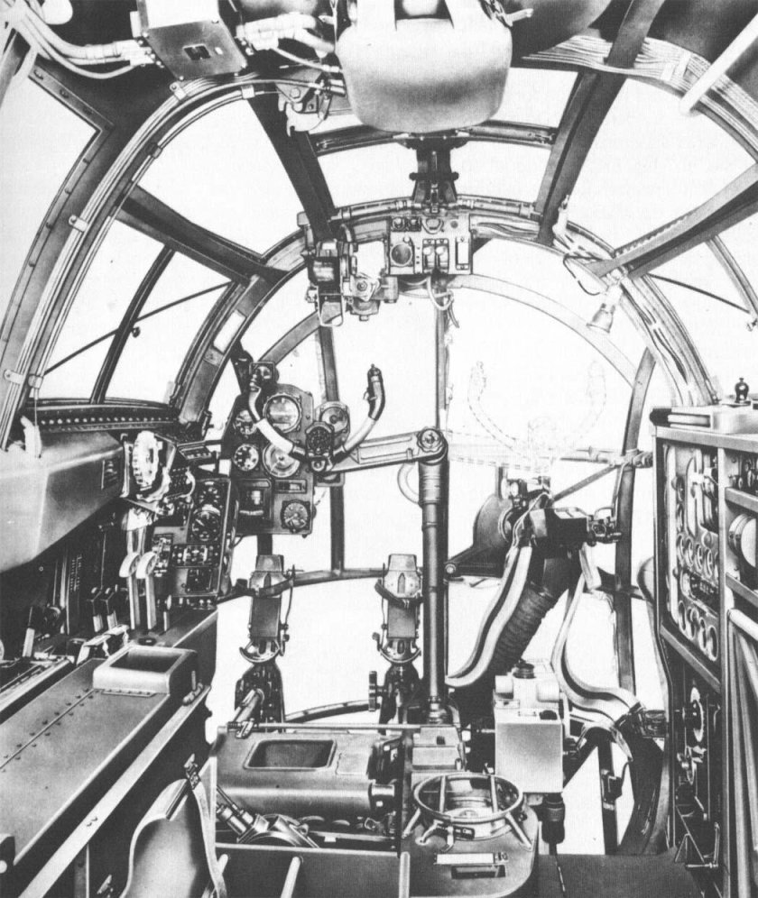 Дорнье 217 кабина