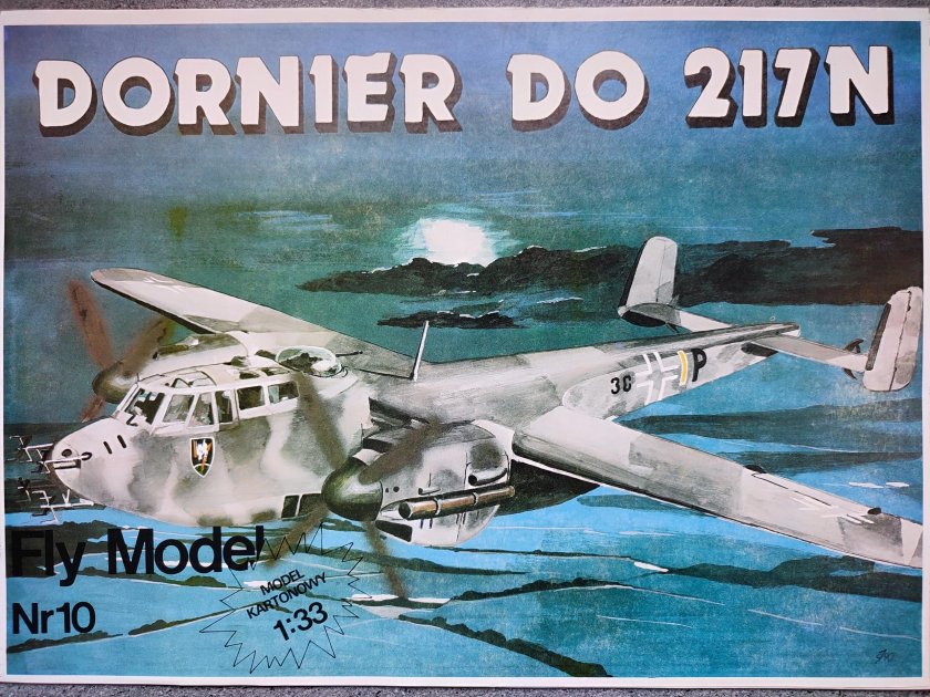 Dornier do.x модель из бумаги