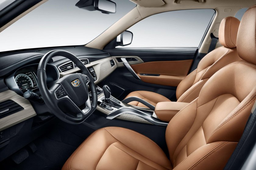 Geely Atlas 2018 салон