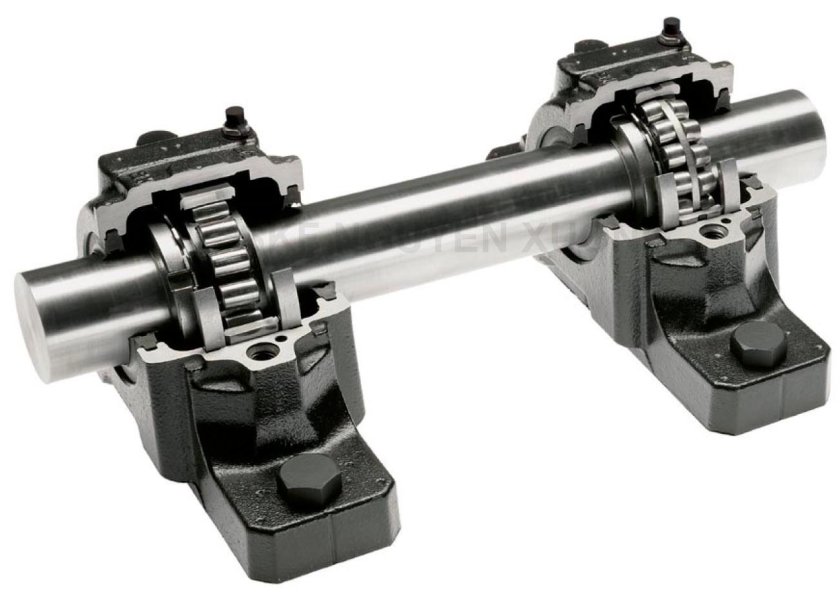 Двухопорный вал ось фрезера 32мм