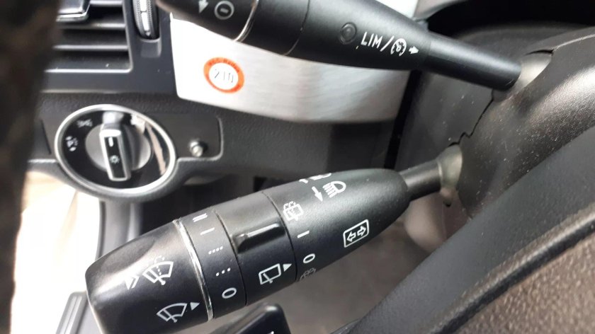 Кнопка w164 омывателя