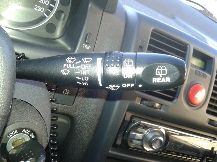 Кнопка включения дворников Hyundai