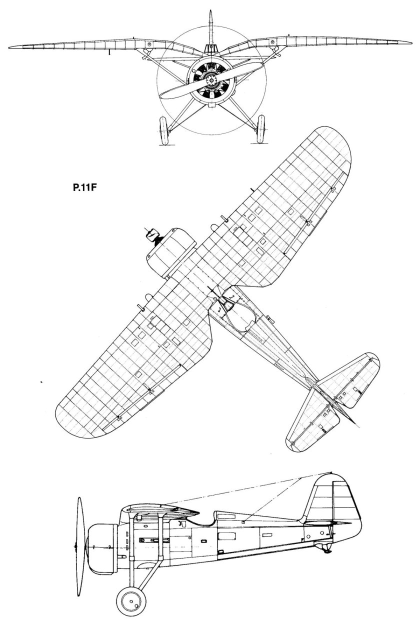 Истребитель PZL p24