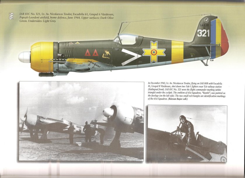 Румынский истребитель iar 81