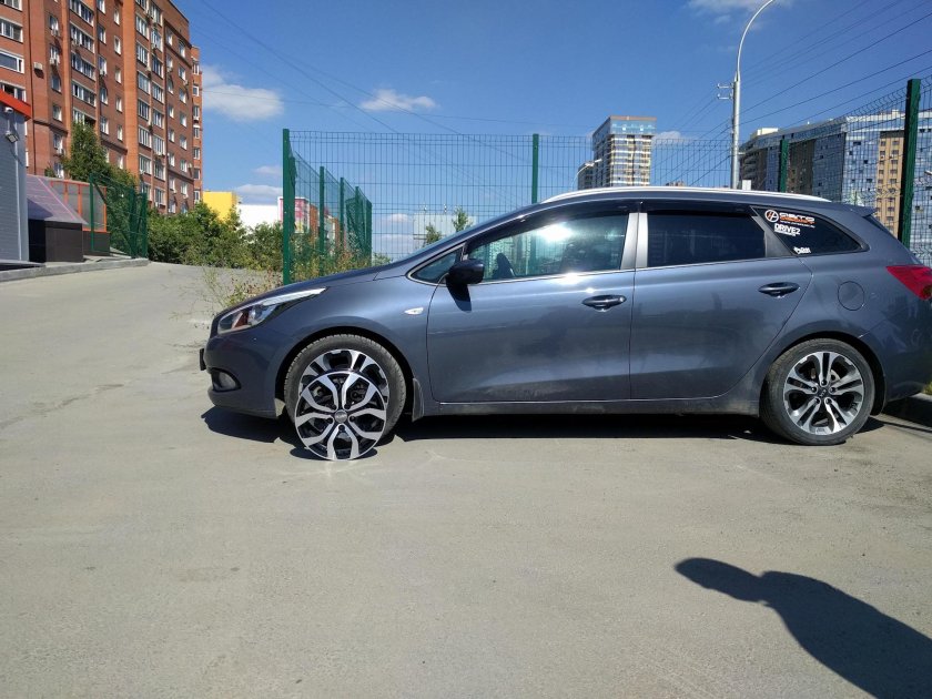 Kia Ceed на 17 дисках