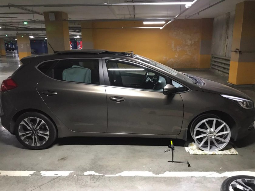 Kia Ceed на 17 дисках