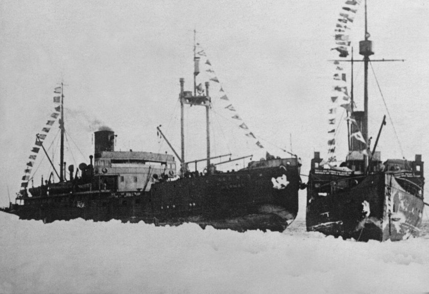 Вайгач ледокол, 1909