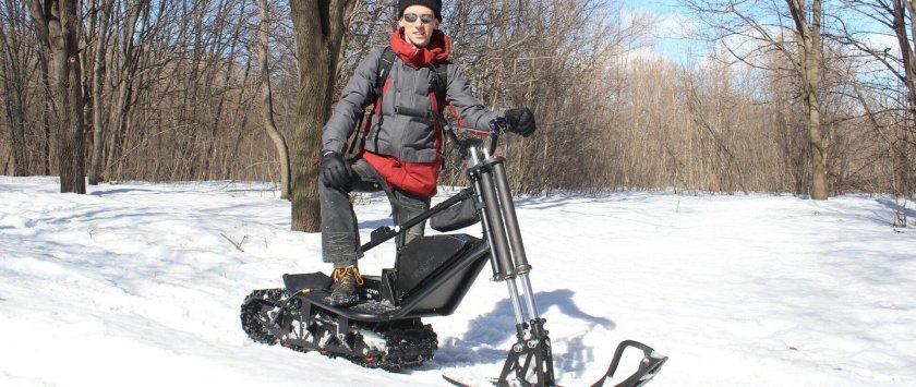 Электроснегокат SNOWSCOOTER 1000w