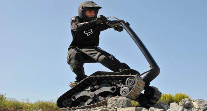 Гусеничный самокат" DTV-Shredder