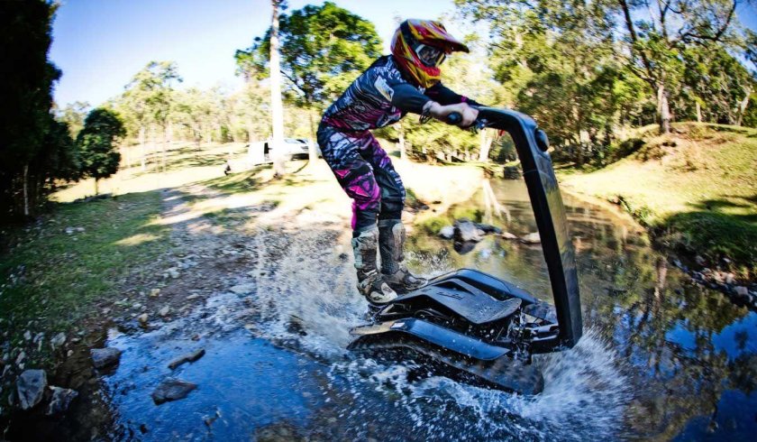 Сигвей на гусеницах