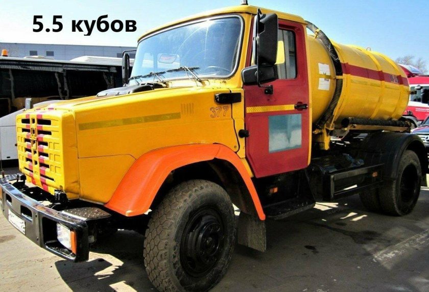 Вакуумная ко-520 ЗИЛ-433362 вакуумная