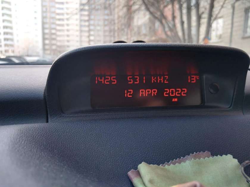 Peugeot 307 настройка даты времени