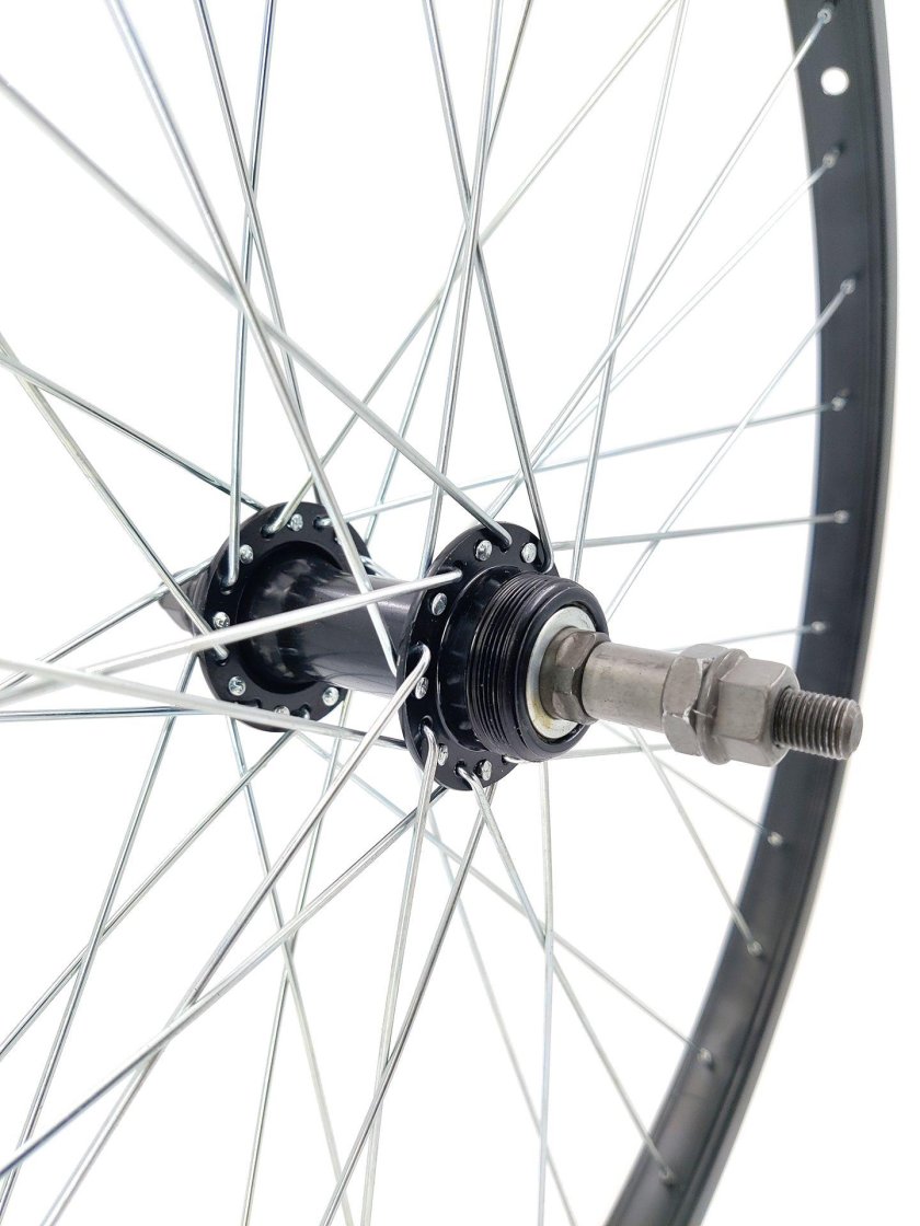 Колесо 26" заднее под трещетку, диск (Navigator 610d) 630024