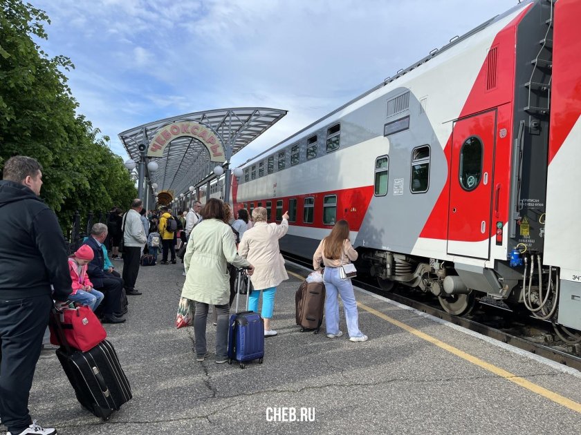 Двухэтажный поезд Чебоксары Москва