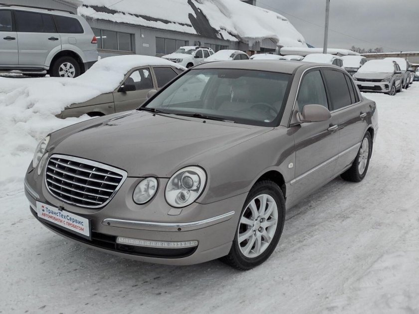 Киа Опирус 2004 3,5 л сколько опор у двигателя