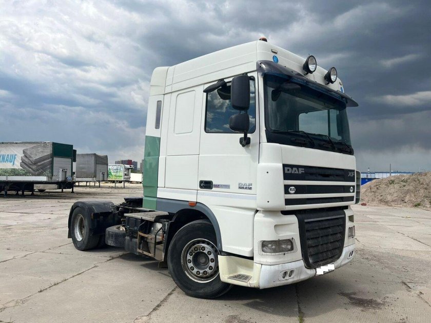 DAF XF 105 белый