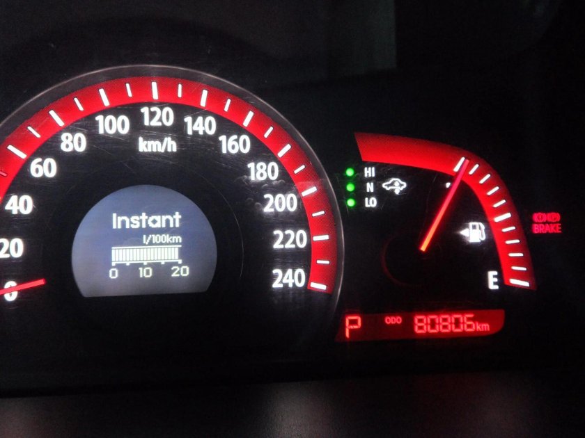 Kia Mohave панель приборов