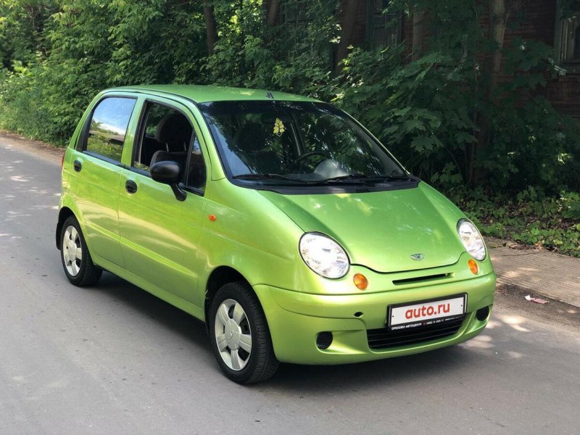 Daewoo Matiz 2010 зелёный