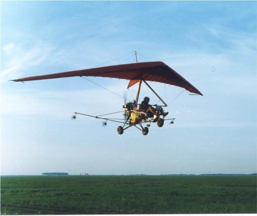 Мотодельтаплан ветер 3