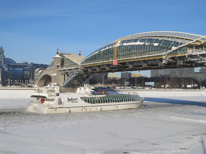 Мост Богдана Хмельницкого Москва