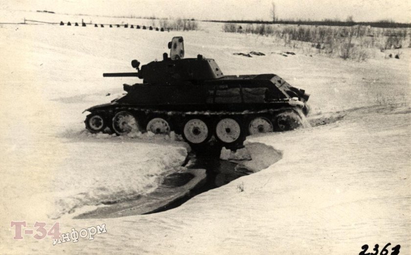 Испытания танка т34
